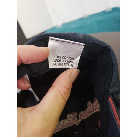 Balloon Fiesta Baseball Hat Cap Mens Adjustable One Sz Snapback Blue Cotton - Picture 6 of 8